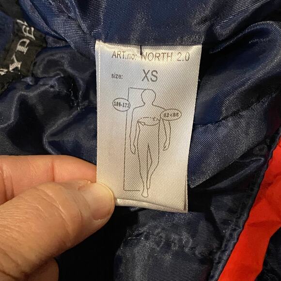 MEYDAN XS UAE Flag Dark Blue Bomber Style Fleece Lined Zip Front Jacket - Picture 11 of 14